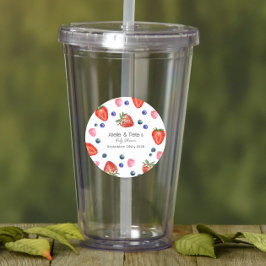 ベリースイートベビーシャワー ラウンドシール