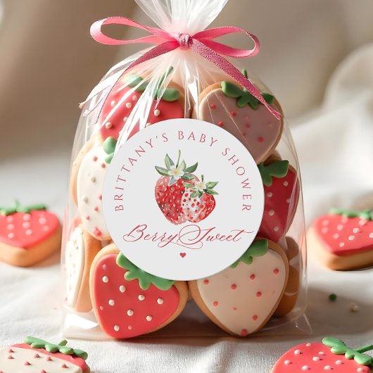 ベリースイートベビーシャワー ラウンドシール