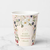 ベリースイートベビーシャワー 紙コップ (裏面)