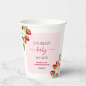 ベリースイートベビーシャワー 紙コップ (正面)