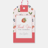 ベリースイートベリーガールベビーシャワー ギフトタグ (裏面)