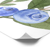 ベリースイートベリー赤ちゃんシャワー歓迎サイン ポスター (角)