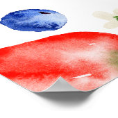 ベリースイートボーイ赤ちゃんシャワーへようこそ ポスター (角)