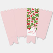 ベリースイートラズベリー子供の誕生日パーティー- フェイバーボックス (見開き)