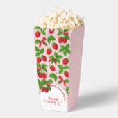 ベリースイートラズベリー子供の誕生日パーティー- フェイバーボックス (はじけた状態)