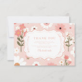 ベリースイートラブブライダルシャワー サンキューカード (正面)