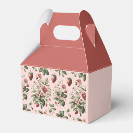 ベリースイートレッドとピンクストロベリー フェイバーボックス