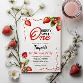 ベリースイートワン1st誕生日招待状 招待状