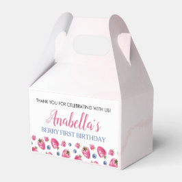 ベリースイート誕生日ビーフボックスストロベリーテーマ フェイバーボックス