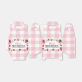 ベリースイート誕生日ビーフボックスストロベリーテーマ フェイバーボックス (折り畳みなし)