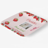 ベリースイート誕生日写真 ペーパープレート (傾斜あり)