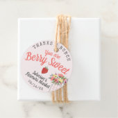 ベリースイート農家マーケットピンクベビーガールシャワー フェイバータグ (インサイチュ)