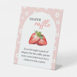 ベリースウィートおむつラッフル 台座サイン