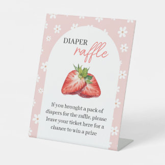 ベリースウィートおむつラッフル 台座サイン
