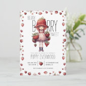 ベリースウィートガールズバースデーパーティー 招待状 (スタンド正面)