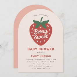 ベリースウィートキュートベビーシャワー招待状 招待状