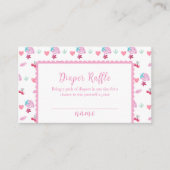 ベリースウィートスイートスィートオムツラッフルベビーシャワー エンクロージャーカード (正面)