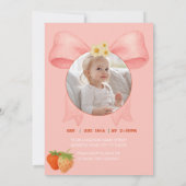 ベリースウィートパーティの招待状 招待状 (裏面)