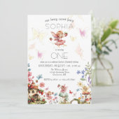 ベリースウィートフェアリーマジックストロベリーガーデン誕生日 招待状 (スタンド正面)