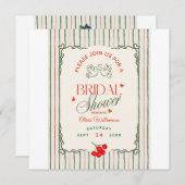 ベリースウィートブライダルシャワーワイルドベリー セーブザデート (正面/裏面)