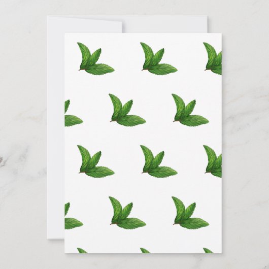 ベリースウィートブライダルシャワー 招待状 (裏面)