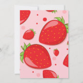 ベリースウィートブライダルシャワー 招待状 (裏面)