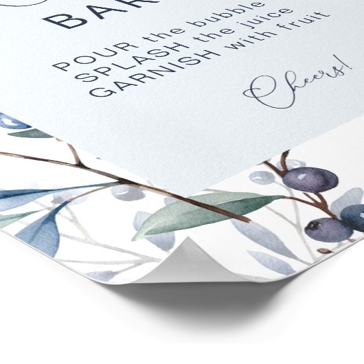 ベリースウィートブルーベリーマムオーサバー ポスター (角)