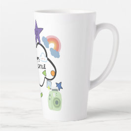 「ベリースウィートベアーキーチェーン – かわいい小&トータル カフェラテマグ