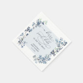 ベリースウィートベビーが赤ちゃんシャワーの途中にある スタンダードカクテルナプキン (角)