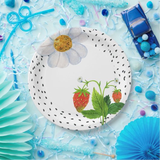 ベリースウィートベビーが途中の紙商品 ペーパープレート (パーティー)