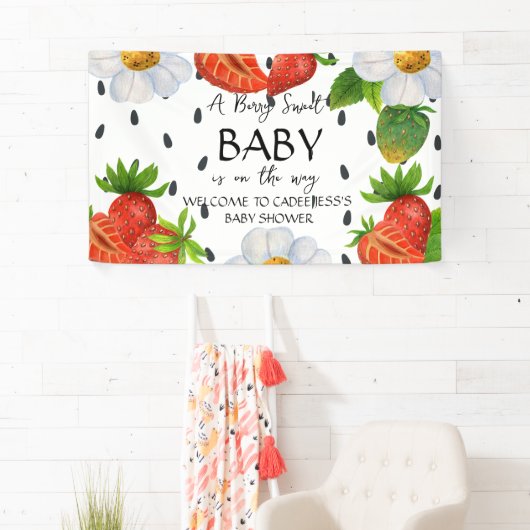 ベリースウィートベビーが途中ベビーシャワーのサイン 横断幕 (インサイチュ)