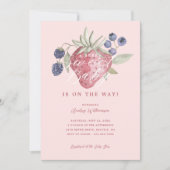 ベリースウィートベビーガールがワイルドベリーに行く 招待状 (正面)