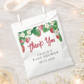 ベリースウィートベビーシャワーありがとう フェイバーバッグ (クリップ留めされた状態)