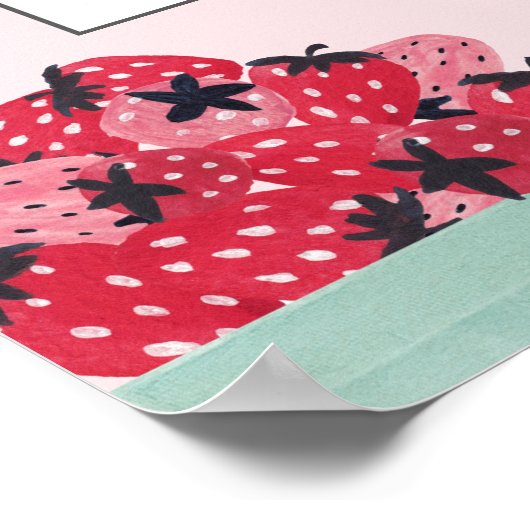 ベリースウィートベビーシャワーベッティングスクウェア記号 ポスター (角)