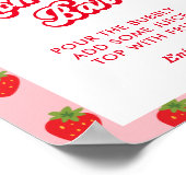 ベリースウィートベビーシャワーモモモザバー ポスター (角)