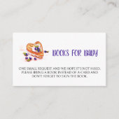 ベリースウィートベビーシャワー秋ブックスベビー エンクロージャーカード (正面)