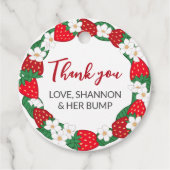 ベリースウィートベビーストロベリーリースサンキュー フェイバータグ (正面)