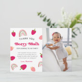 ベリースウィートボホレインボーフォトサンキューカード サンキューカード (スタンド正面)