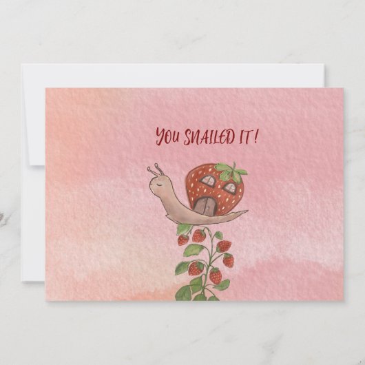 ベリースウィート子供の誕生日写真サンキューカード サンキューカード (裏面)