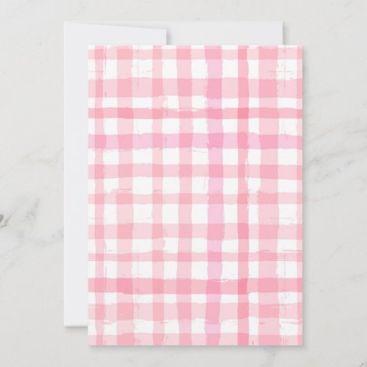 ベリースウィート招待状 |ストロベリー招待状 招待状 (裏面)