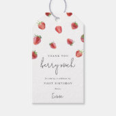 ベリースウィート誕生日メッセージカード ギフトタグ (正面)