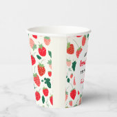 ベリースウィート誕生日招待状 紙コップ (右)