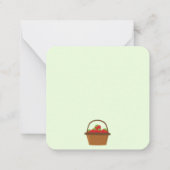 ベリースウィート誕生日 ノートカード (裏面)