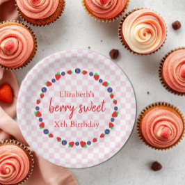 ベリースウィート誕生日 ペーパープレート