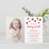 ベリースウィート誕生日 招待状 (スタンド正面)