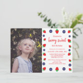 ベリースウィート誕生日 招待状 (スタンド正面)