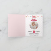 ベリースウィート1stバースデーフォールディング招待状 招待状 (内部)