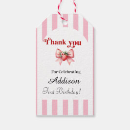 ベリースウィート1st誕生日サンキューギフトラベル ギフトタグ