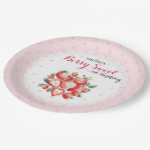 ベリースウィート1st誕生日 ペーパープレート (アングル)