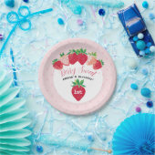 ベリースウィート1st誕生日 ペーパープレート (パーティー)